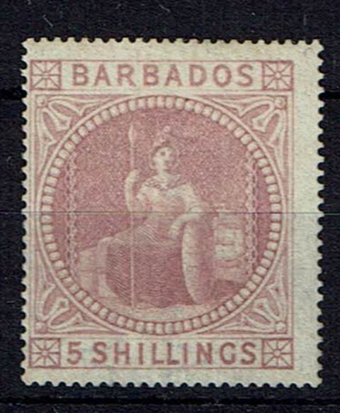 Image of Barbados SG 64 LMM British Commonwealth Stamp